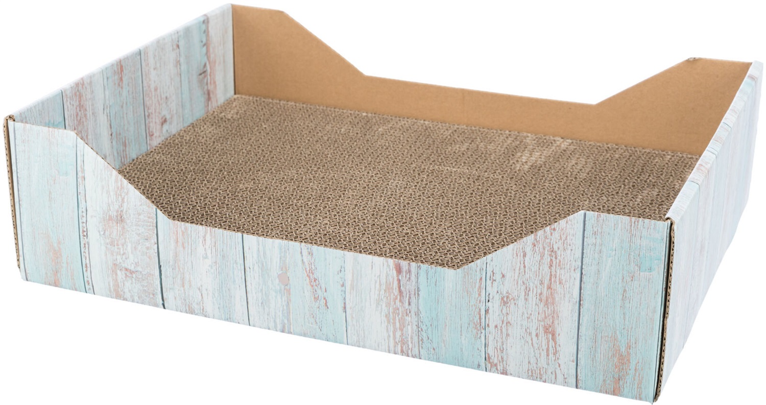 Trixie Cuccia Tiragraffi in Cartone - 45x12x33 cm - Turchese