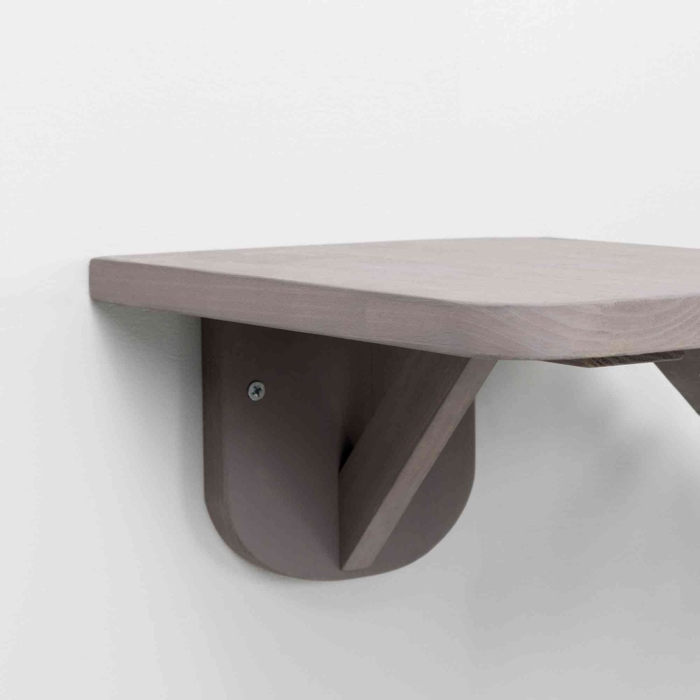 TRIXIE Ponte Tibetano per Gatti - Struttura in Legno e Sisal con 3 Piattaforme (22,5 x 30 cm e 17,5 x 30 cm) da Fissare al Muro