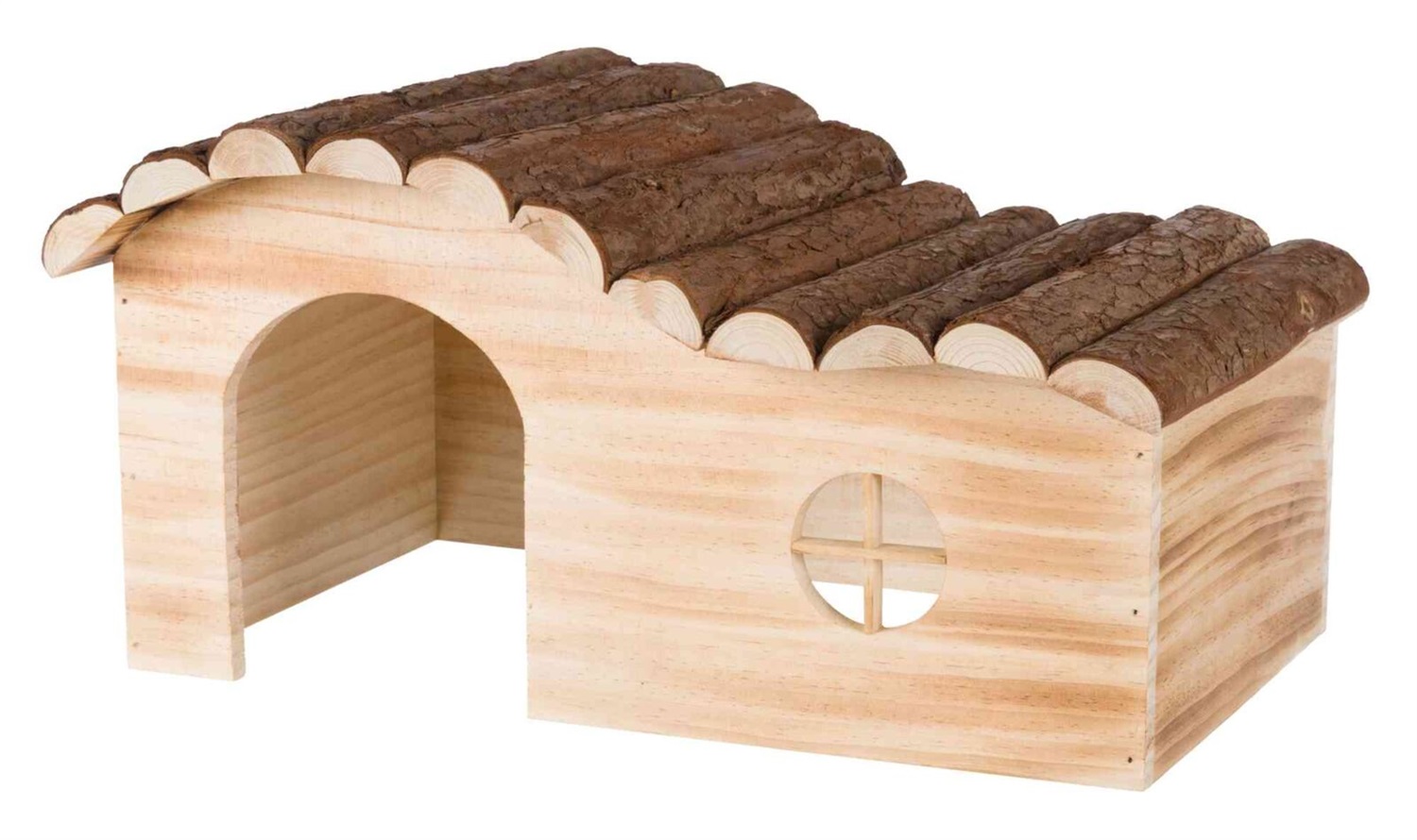 Trixie Casetta Hanna, Natural Living, Legno Laminato, 41 x 21 x 23 cm, Design Moderno e Sicuro per Animali