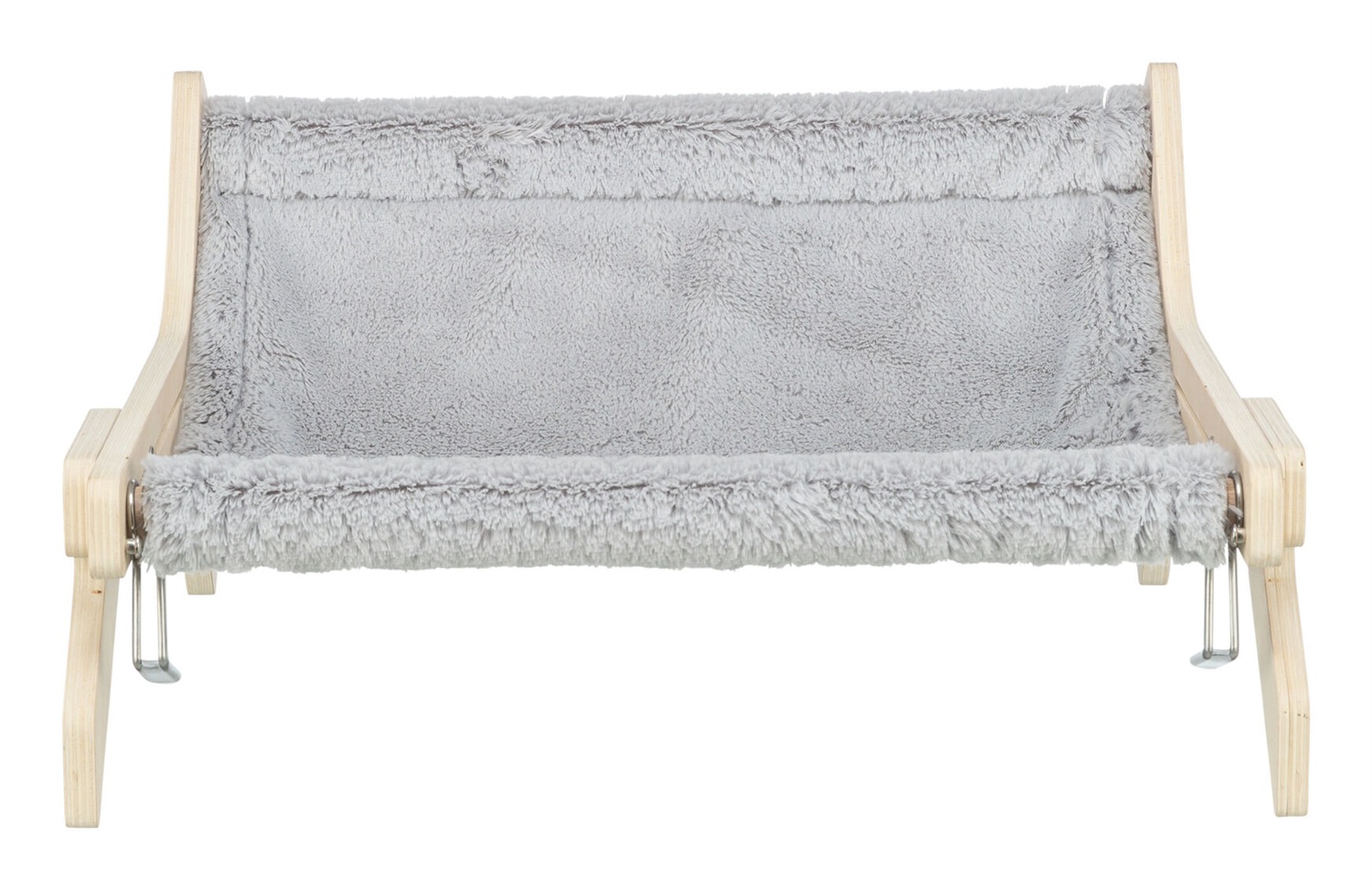 Trixie Amaca per Gatti Cuccia Multiuso da Calorifero e Pavimento - Morbido Peluche Lavabile, 47x24x38 cm