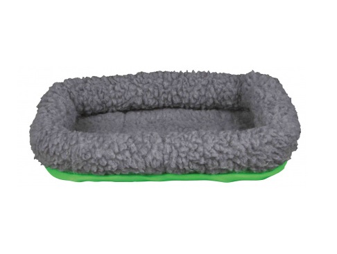 TRIXIE Letto per Cavie e Roditori - 29 x 24 cm, Nylon e Morbido Pile, Lavabile