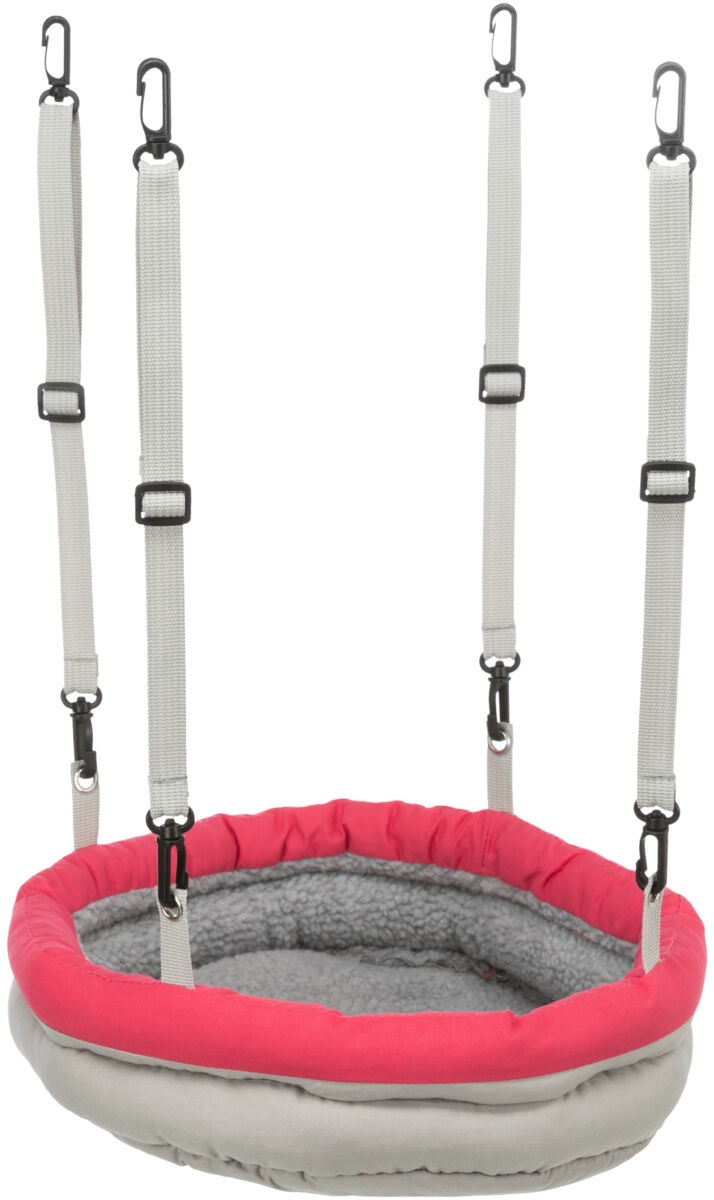 TRIXIE Letto da Appendere per Piccoli Animali - Cuccia Morbida 30x25x8 cm in Nylon con Effetto Pelliccia d'Agnello