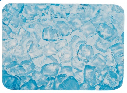 Trixie Tappetino Rinfrescante 20 × 15 cm Blu - Antiscivolo e Facile da Pulire