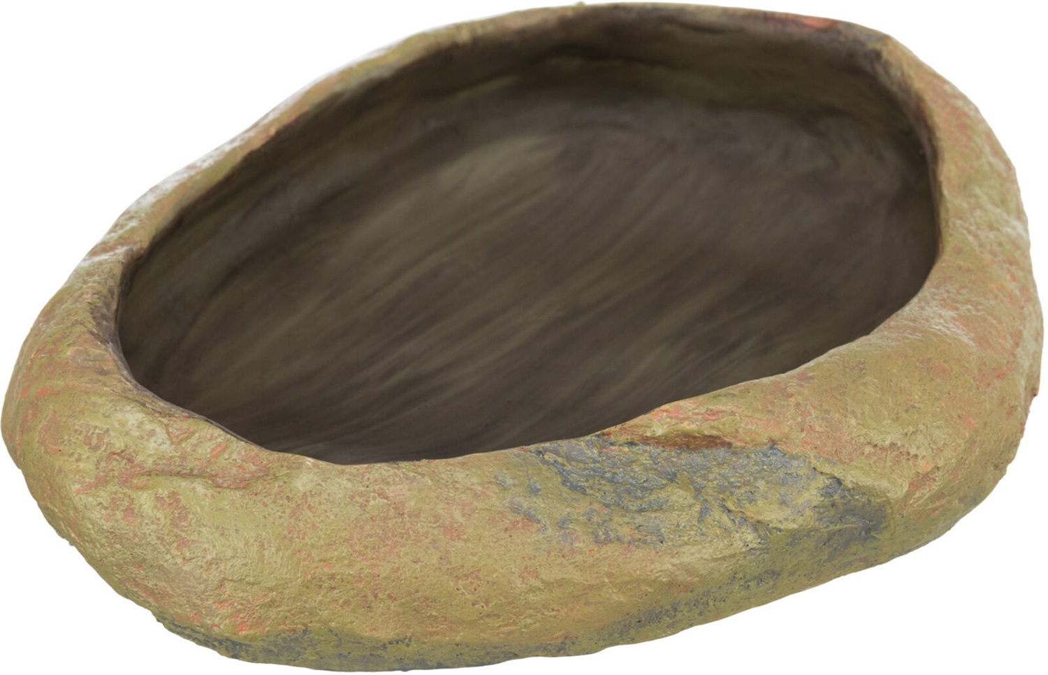 Trixie 76184 Ciotola per Acqua e Cibo in Resina di Poliestere - Design Naturale 19x5x16cm