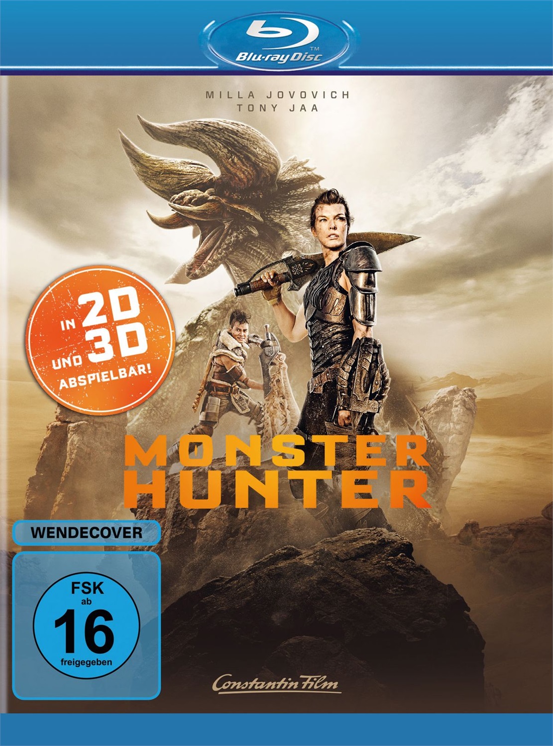 Universal Pictures Monster Hunter Blu-ray - Milla Jovovich, Tony Jaa, T.I. - Azione e Fantascienza