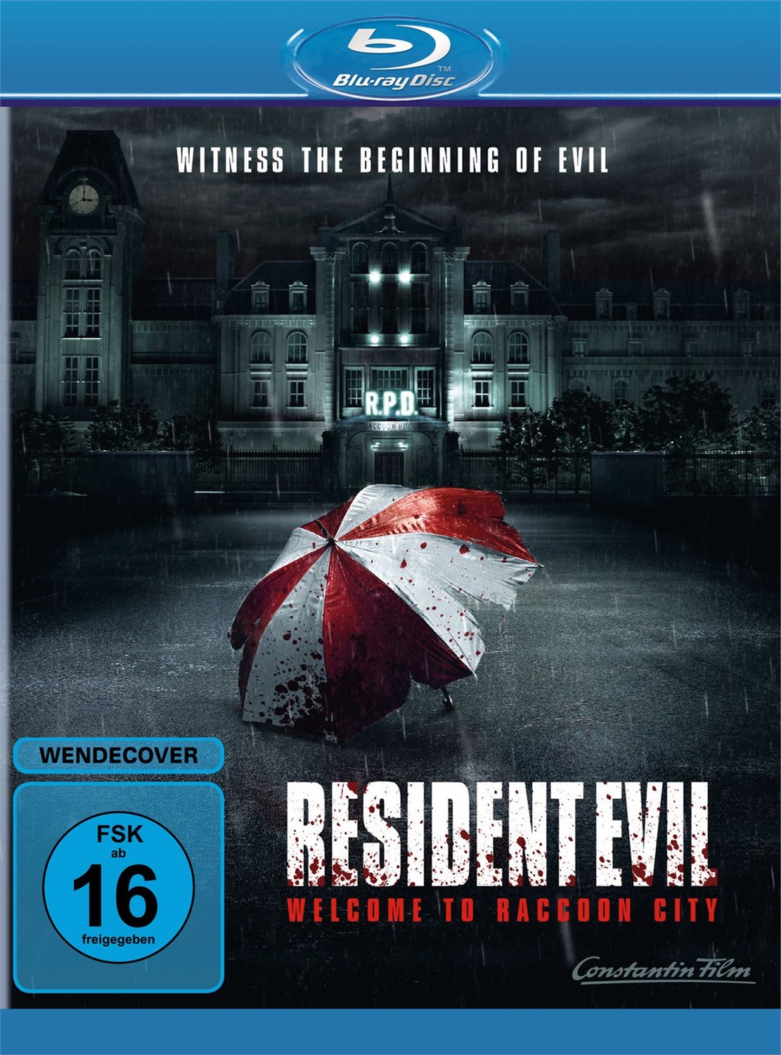 Constantin Film Resident Evil: Welcome to Raccoon City - Blu-ray, Genere Horror/Azione, Valutazione R
