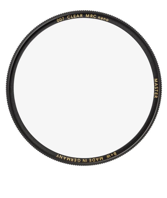 B W Master Clear Filter MRC Nano 82mm - Filtro trasparente per fotocamera, protezione frontale dell'obiettivo, Made in Germany