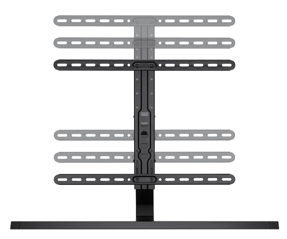 myWall HP 38L - Supporto TV Regolabile in Altezza fino a 190 cm, Capacità 40 kg, Compatibile VESA 200x200 a 600x400