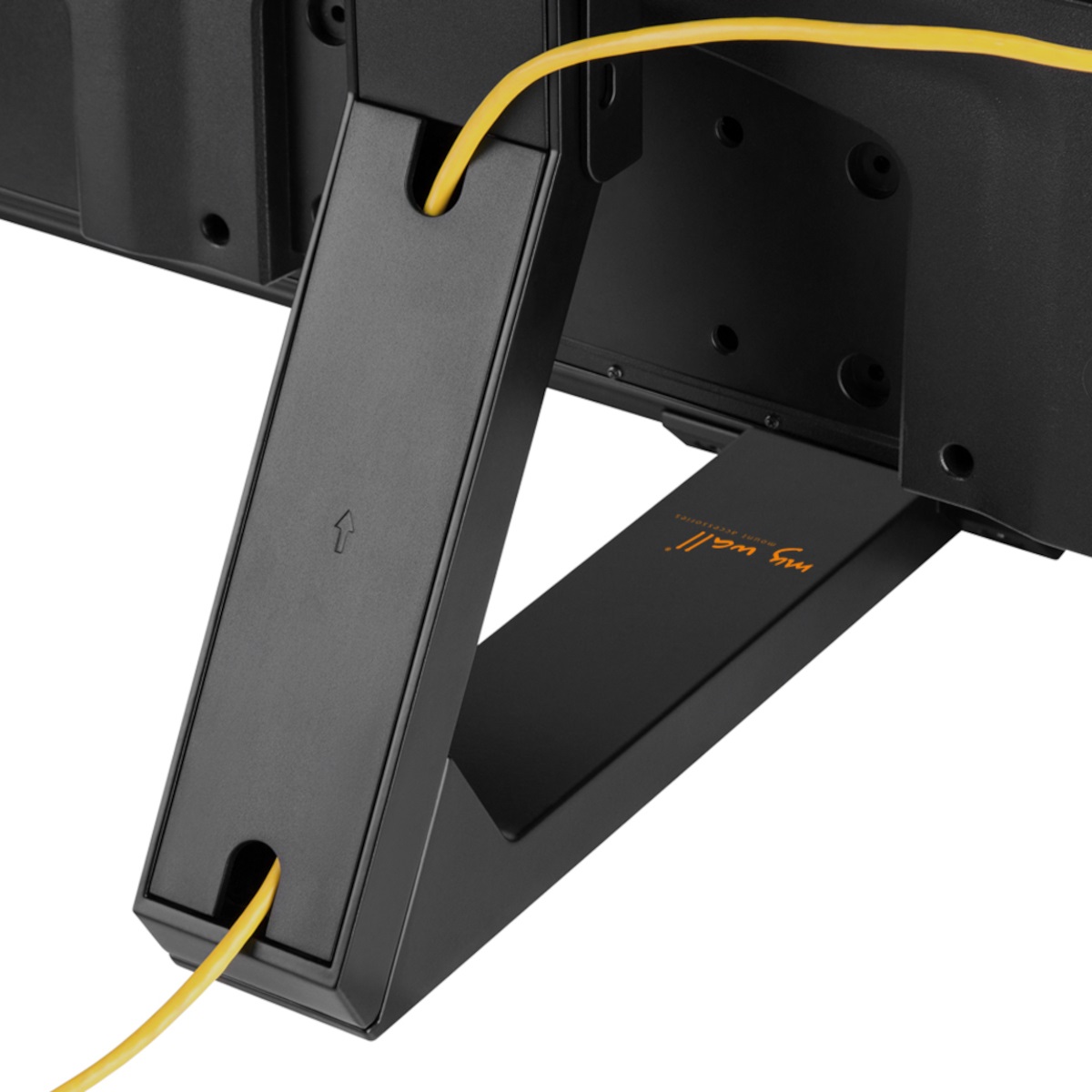 myWall HP 38L - Supporto TV Regolabile in Altezza fino a 190 cm, Capacità 40 kg, Compatibile VESA 200x200 a 600x400