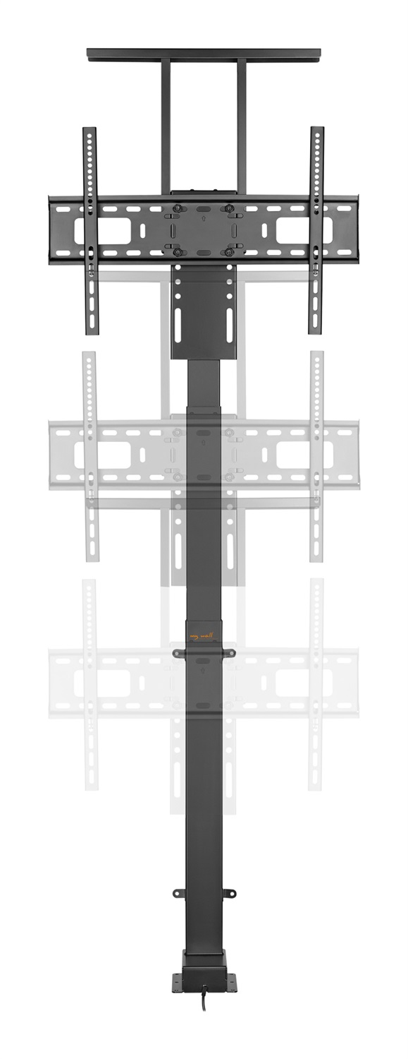 myWall HP63-1L Supporto TV-Lift Motorizzato con Telecomando, Altezza Regolabile 94-165 cm, Compatibile con Schermi da 37