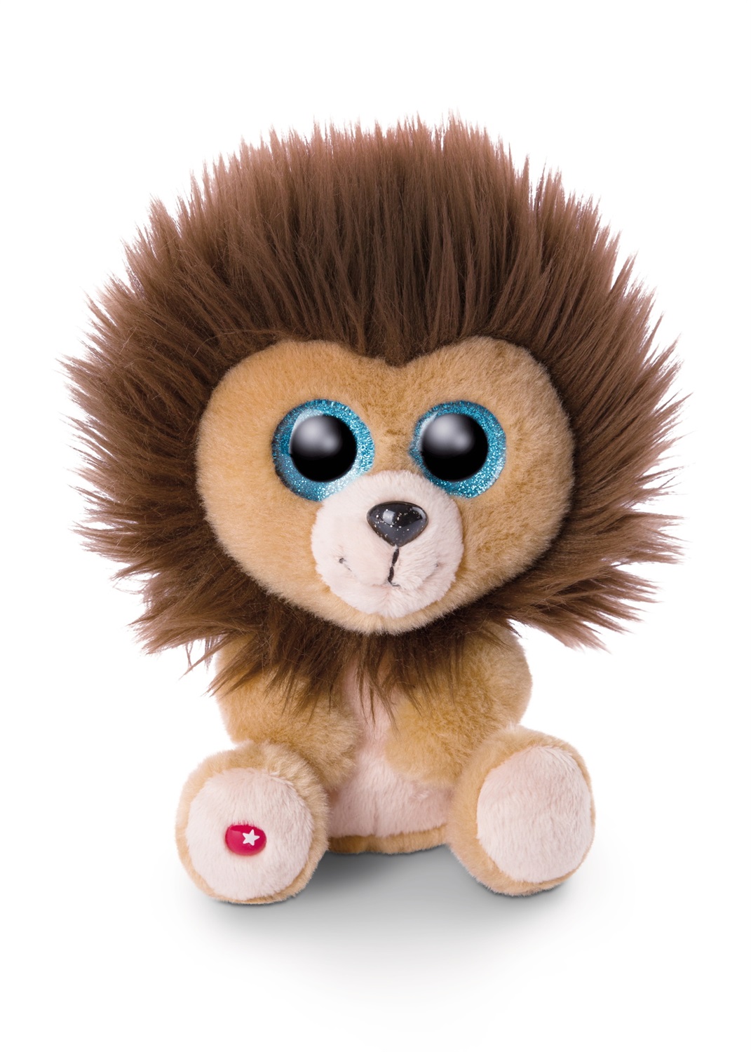 NICI Glubschis Cliff - Peluche Leone Morbido 15 cm con Grandi Occhi Luccicanti e Criniera Folta