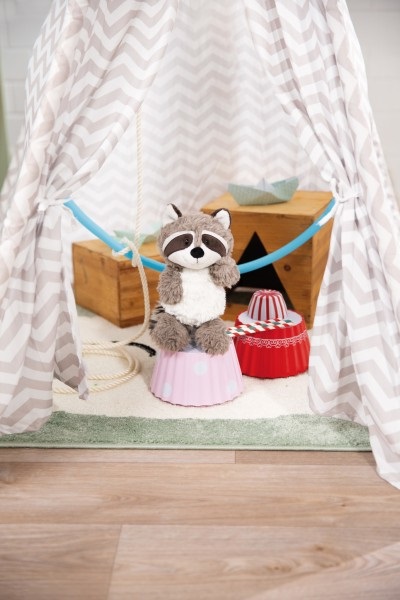 NICI Procione Rod - Peluche Morbido di 25 cm per Giochi e Coccole