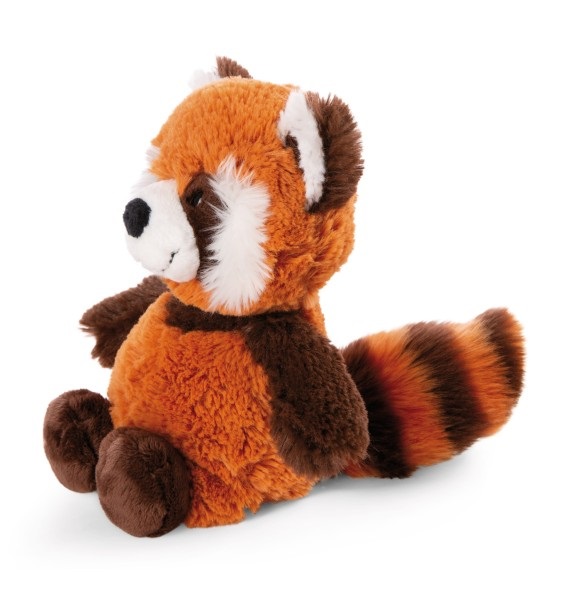 NICI Red Panda 25 cm - Peluche Morbido e Coccoloso con Occhietti a Bottone e Coda Soffice