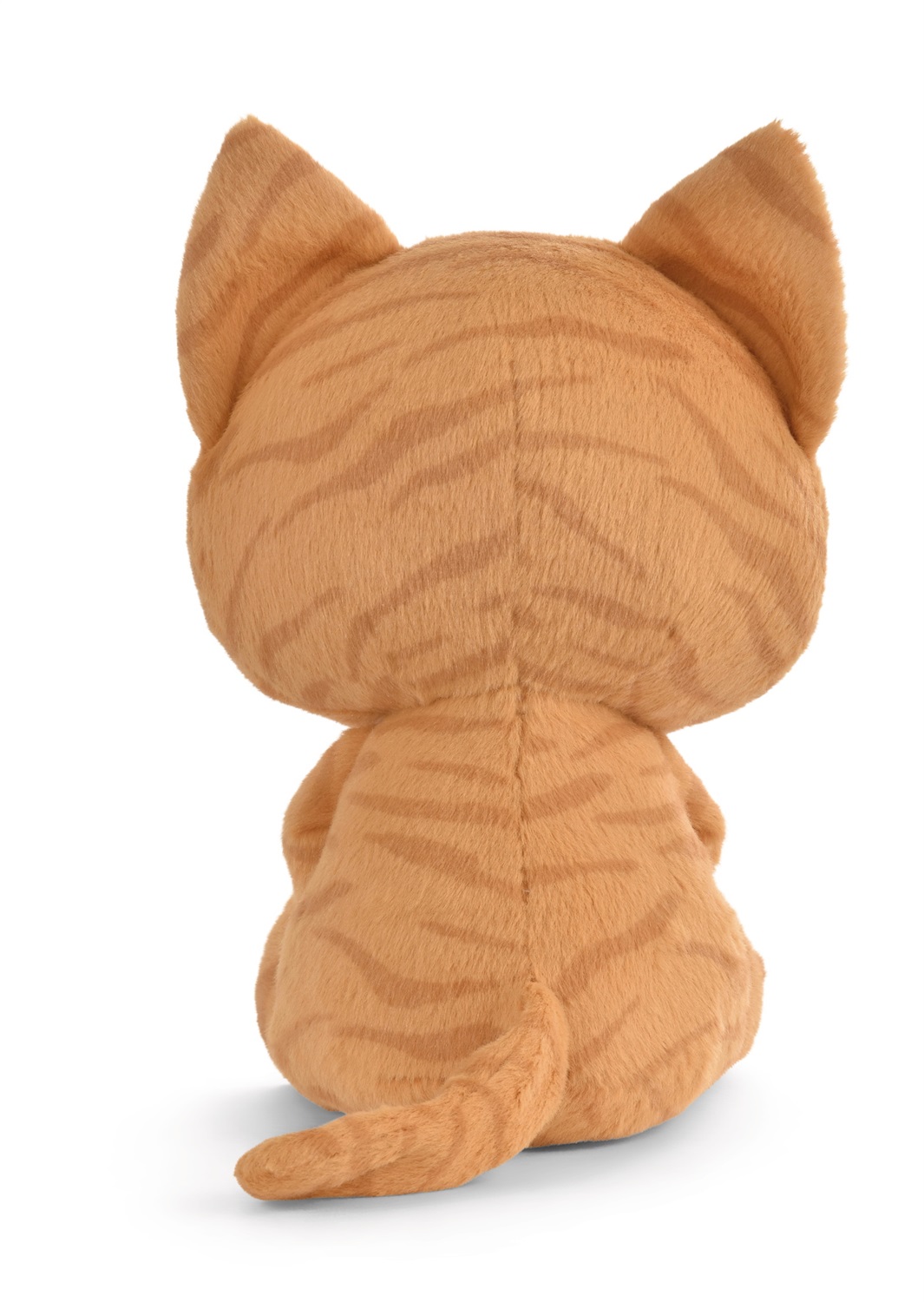 NICI GLUBSCHIS Gattino Tabbrey 15 cm - Peluche Morbido Tigrato con Zampette Glitterate e Occhioni Verdi, Giocattolo per Bambini e Adulti, Idea Regalo