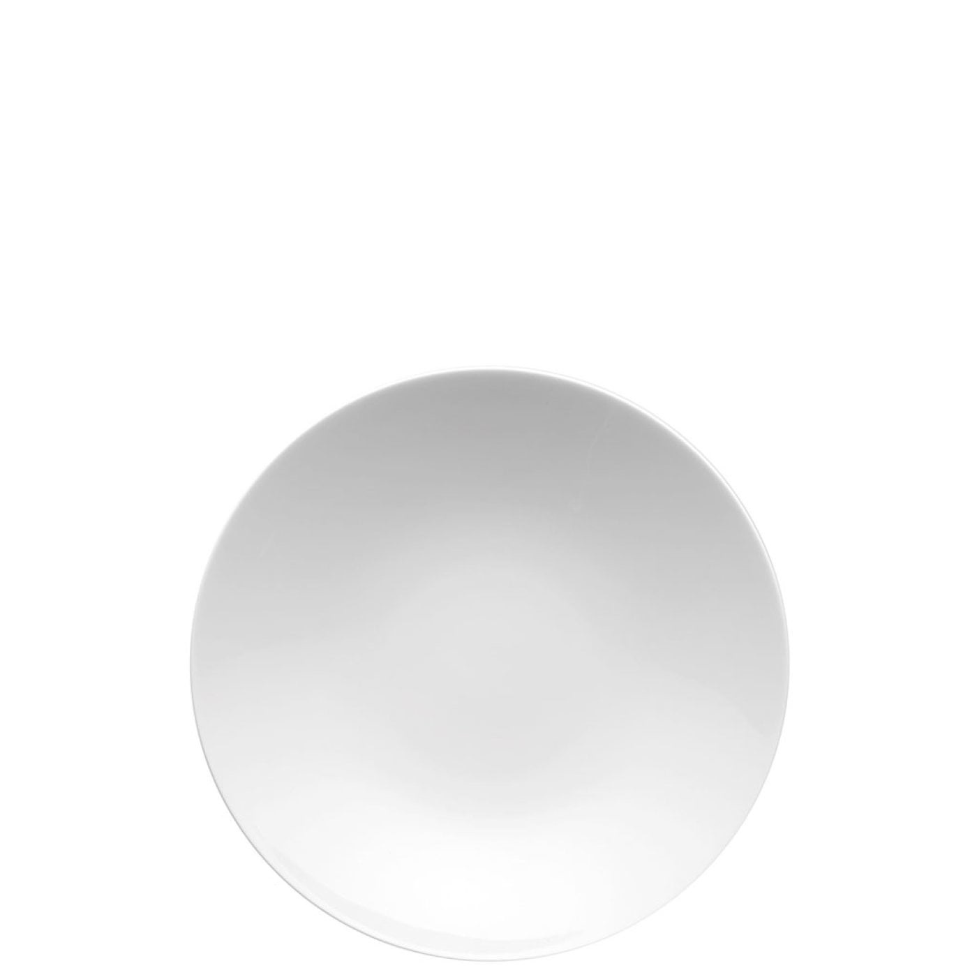 Rosenthal TAC Gropius Piatto Fondo Coupe 24 cm in Porcellana Bianca o Platino - Set da 2 Pezzi