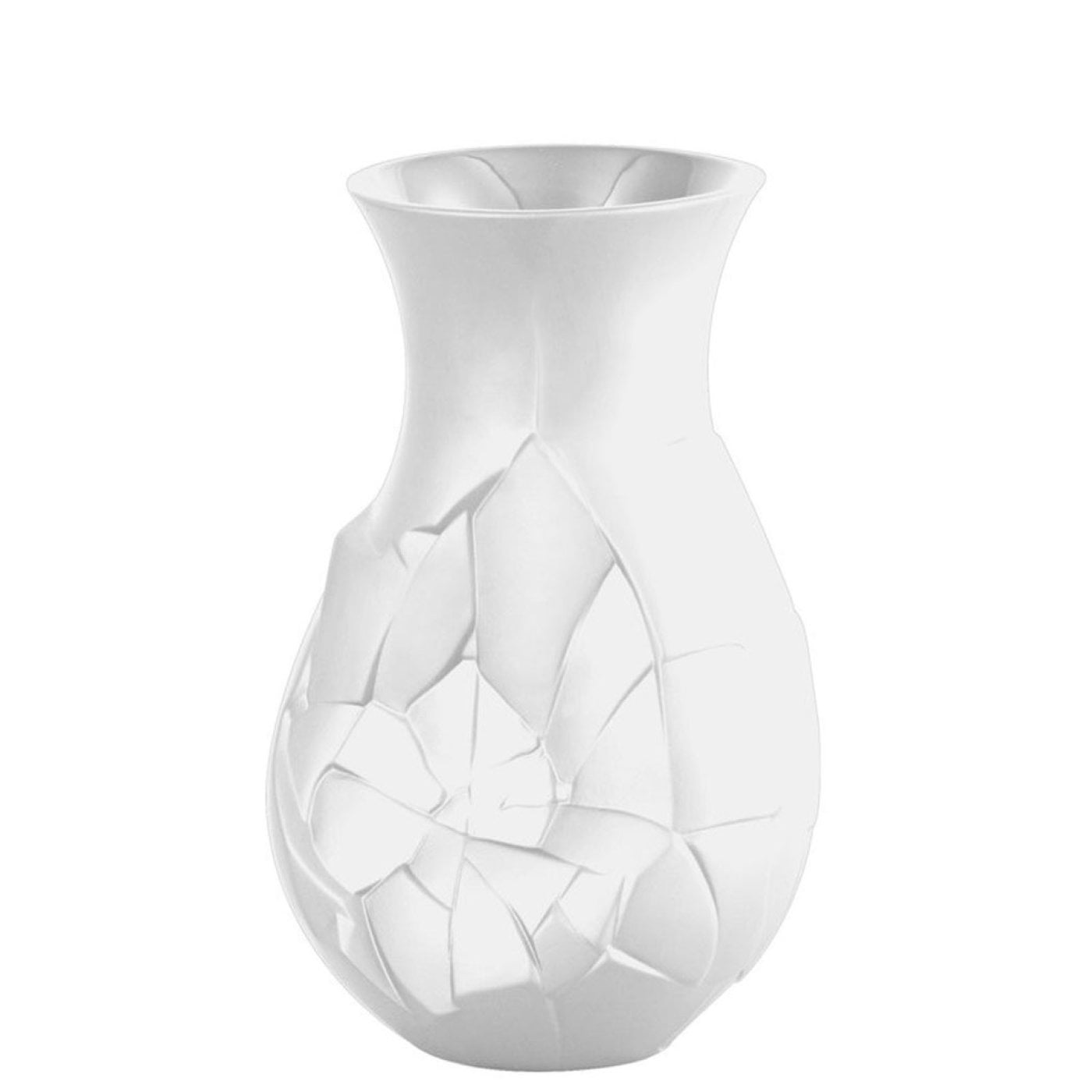 Rosenthal Vase of Phases - Vaso in Porcellana Bianco Opaco 26 cm, Design Unico di Dror Benshetrit