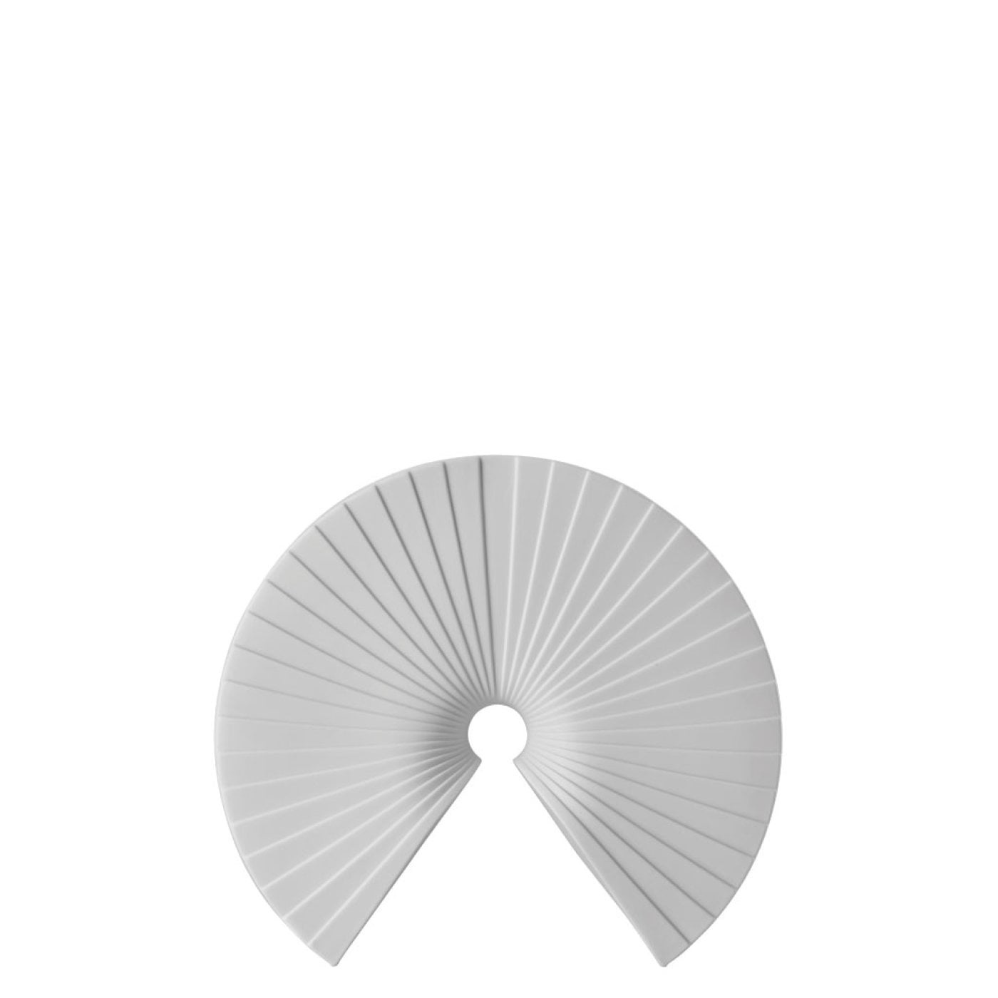 Rosenthal Arcus Vaso da Fiori Bianco Opaco 24 cm in Porcellana - Design Marcello Morandini