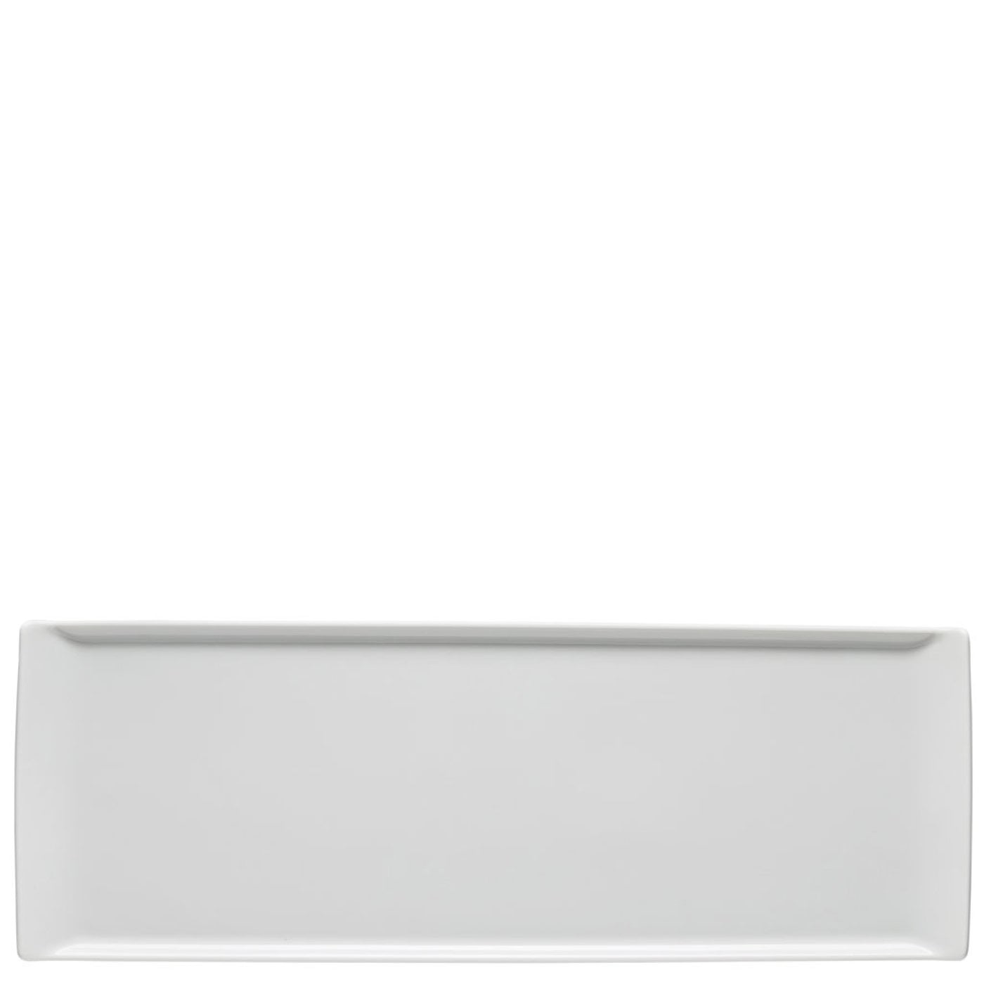 Rosenthal Piatto a Servire Rettangolare Mesh Bianco in Porcellana - 41 x 15 cm, Lavabile in Lavastoviglie e Adatto al Forno a Microonde
