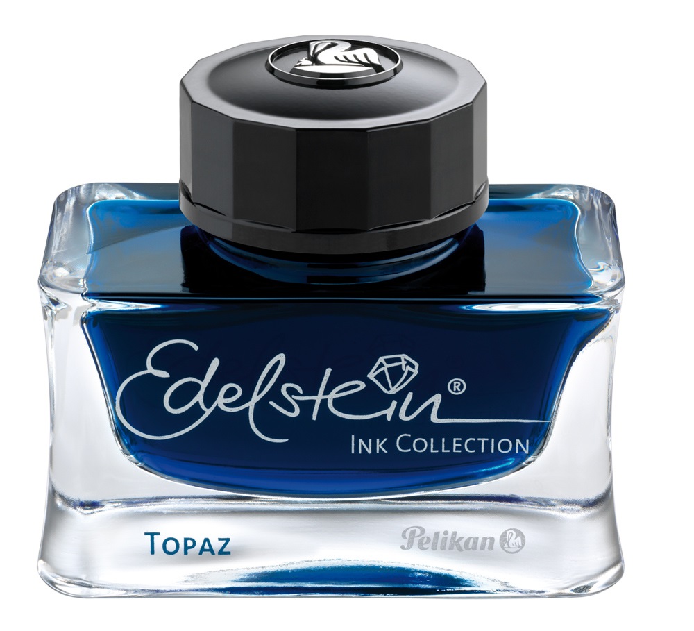 Pelikan Edelstein Inchiostro Blu Brillante 50 ml - Scrittura Fluida e Scorrevole