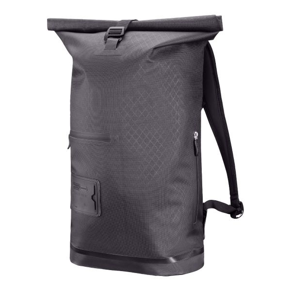 Ortlieb Daypack Metrosphere 21 L Nero - Zaino Versatile con Scomparto Imbottito per Laptop e Chiusura a Rotolo