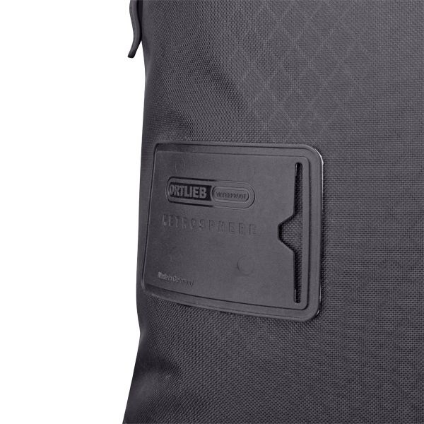 Ortlieb Daypack Metrosphere 21 L Nero - Zaino Versatile con Scomparto Imbottito per Laptop e Chiusura a Rotolo