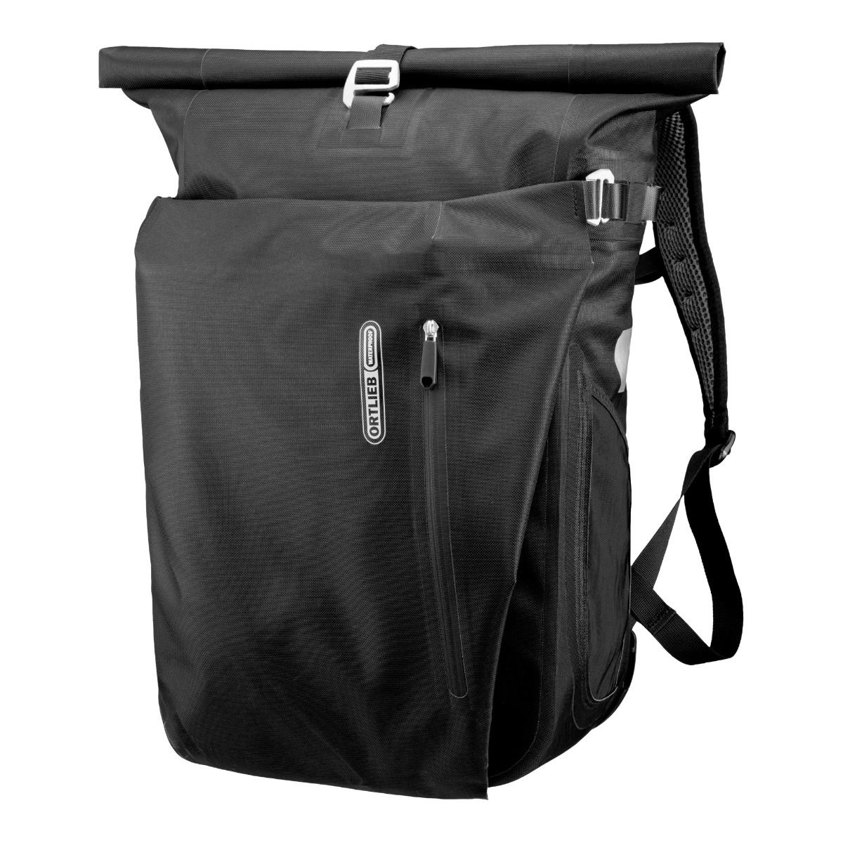 Ortlieb Vario PS QL2.1 Borsa da Bicicletta Convertibile in Zaino 20L Nylon Nero
