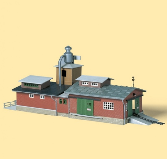Auhagen 12217 Segheria in scala H0/TT - Modellismo ferroviario - Dimensioni 302 x 105 x 115 MM
