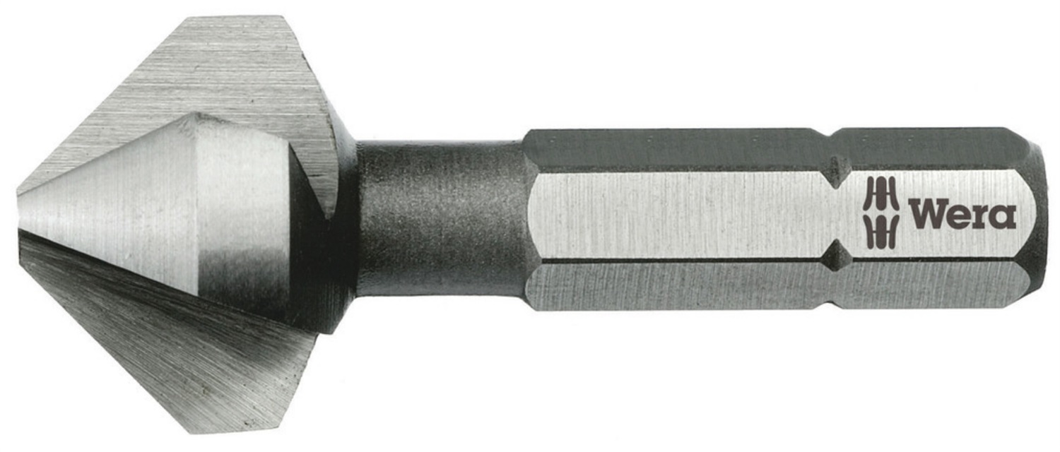 Wera 846 Punta Svasata 20,5 mm a 3 Scanlature con Codolo Esagonale