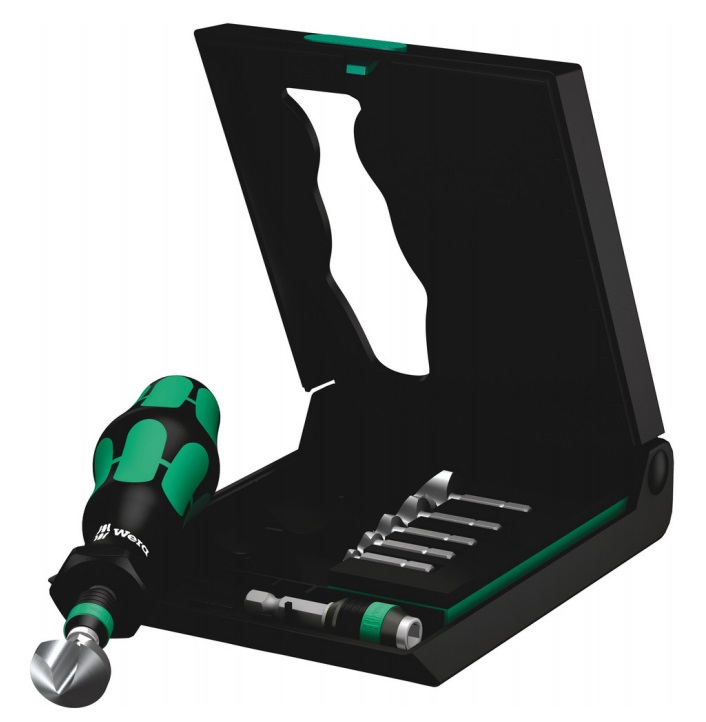 Wera 845/8 Set di Svasatori a 1 Scanalatura - 8 Pezzi per Riparazioni e Assemblaggi