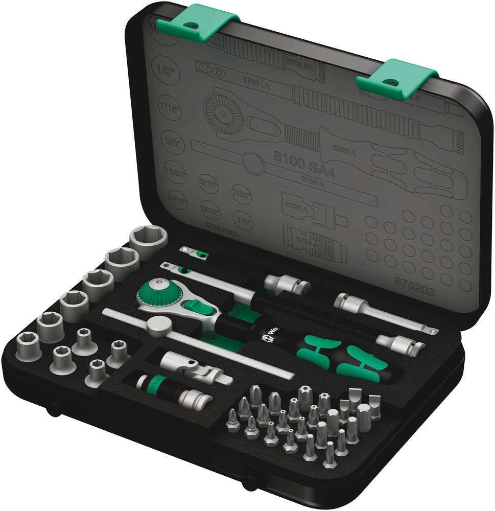 Wera 05003535001 Set di Bussole Imperiale 1/4
