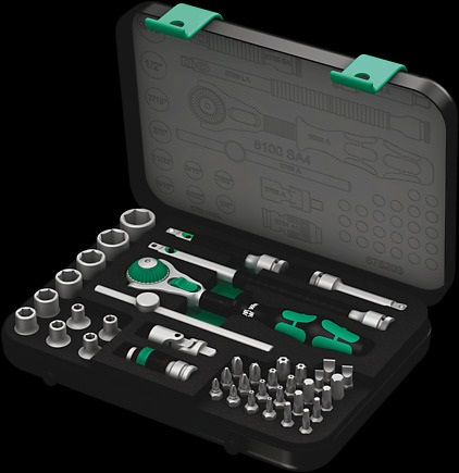Wera 05003535001 Set di Bussole Imperiale 1/4