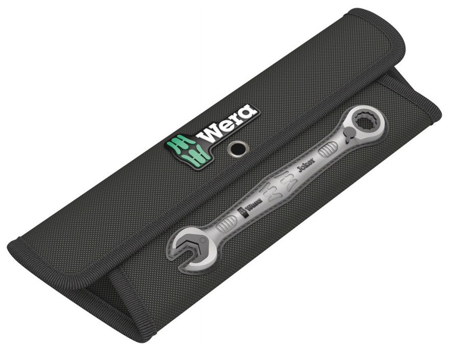 Wera Astuccio Pieghevole per 4 Chiavi Fisse Joker con Chiusura in Velcro