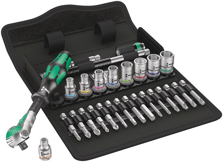 Wera 8100 SA 9 Kit Cricchetto Zyklop Speed 1/4