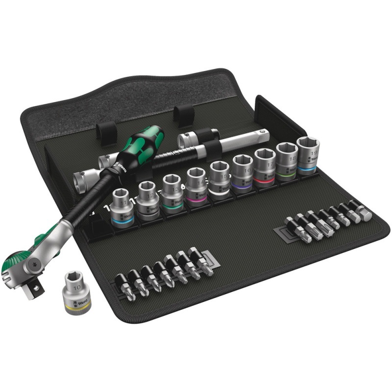 Wera 8100 SC 6 Set di chiavi a bussola 1/2