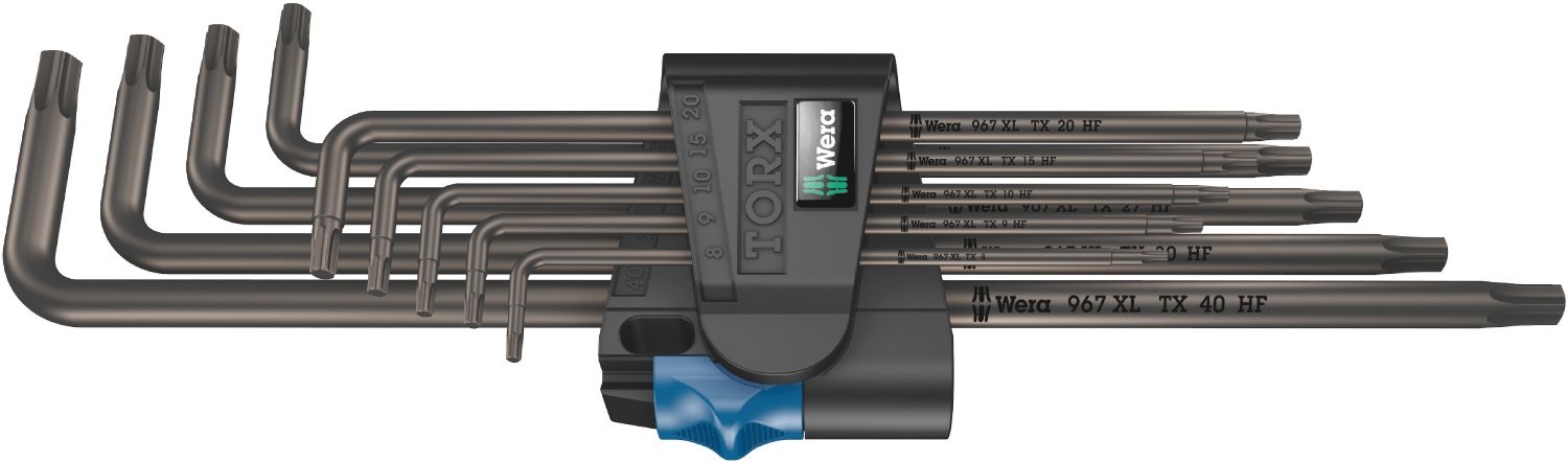 Wera 967/9 TORX XL HF 1 - Chiave Torx a L con impugnatura ergonomica
