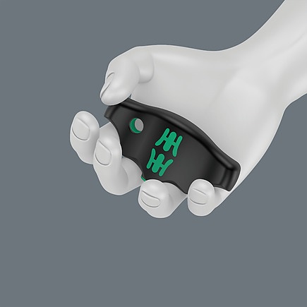 Wera Kraftform Kompakt 400 - Cacciavite con punte multiple, 17 pezzi, impugnatura ergonomica con portabit Rapidaptor