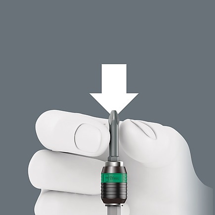 Wera Kraftform Kompakt 400 - Cacciavite con punte multiple, 17 pezzi, impugnatura ergonomica con portabit Rapidaptor