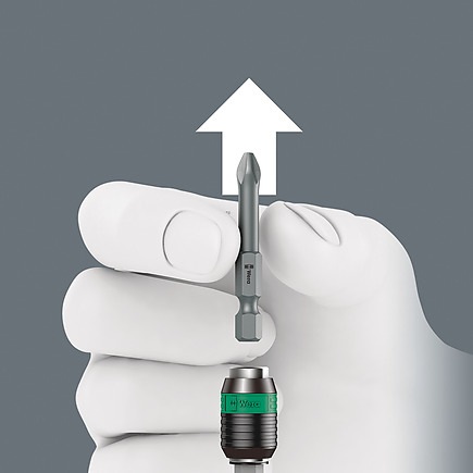 Wera Kraftform Kompakt 400 - Cacciavite con punte multiple, 17 pezzi, impugnatura ergonomica con portabit Rapidaptor
