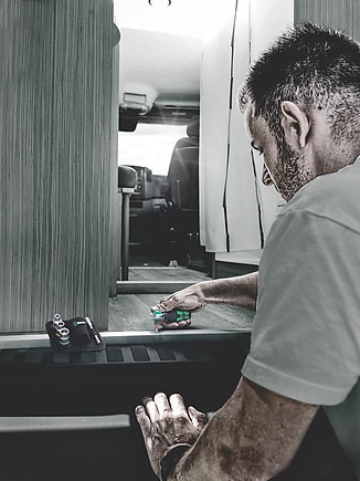 Wera 8009 Zyklop Pocket Set Imperial 2 - Cricchetto Compatto con 18 Pezzi, Testa Ruotabile e Alloggiamento Inserti Integrato