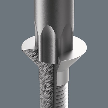 Wera 9712 Set di Cacciaviti TORX HF con Inserto in Schiuma Termoformata - 14 Pezzi, Durevoli e Facili da Pulire