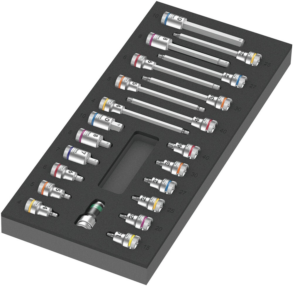 Wera 9723 Set di Bussole 3/8