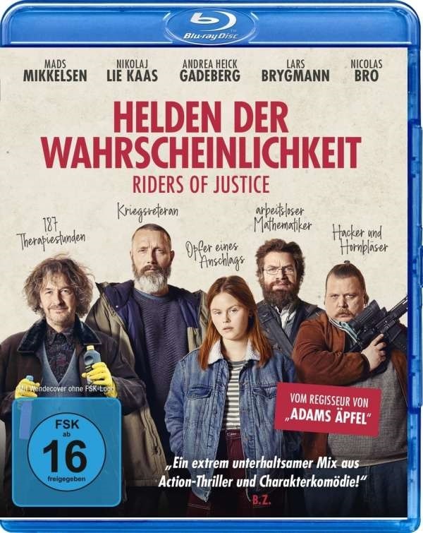 Splendid Film/WVG Helden der Wahrscheinlichkeit - Riders of Justice (Blu-ray) con Mads Mikkelsen e Kaas - Danese e Tedesca