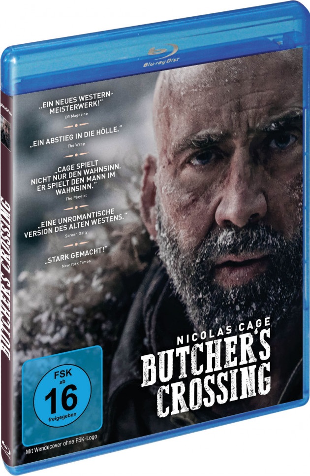 Splendid Film/WVG Butcher's Crossing (Blu-ray) - Film con Nicolas Cage, Fred Hechinger, Gabe Polsky - Lingue: Tedesca, Inglese