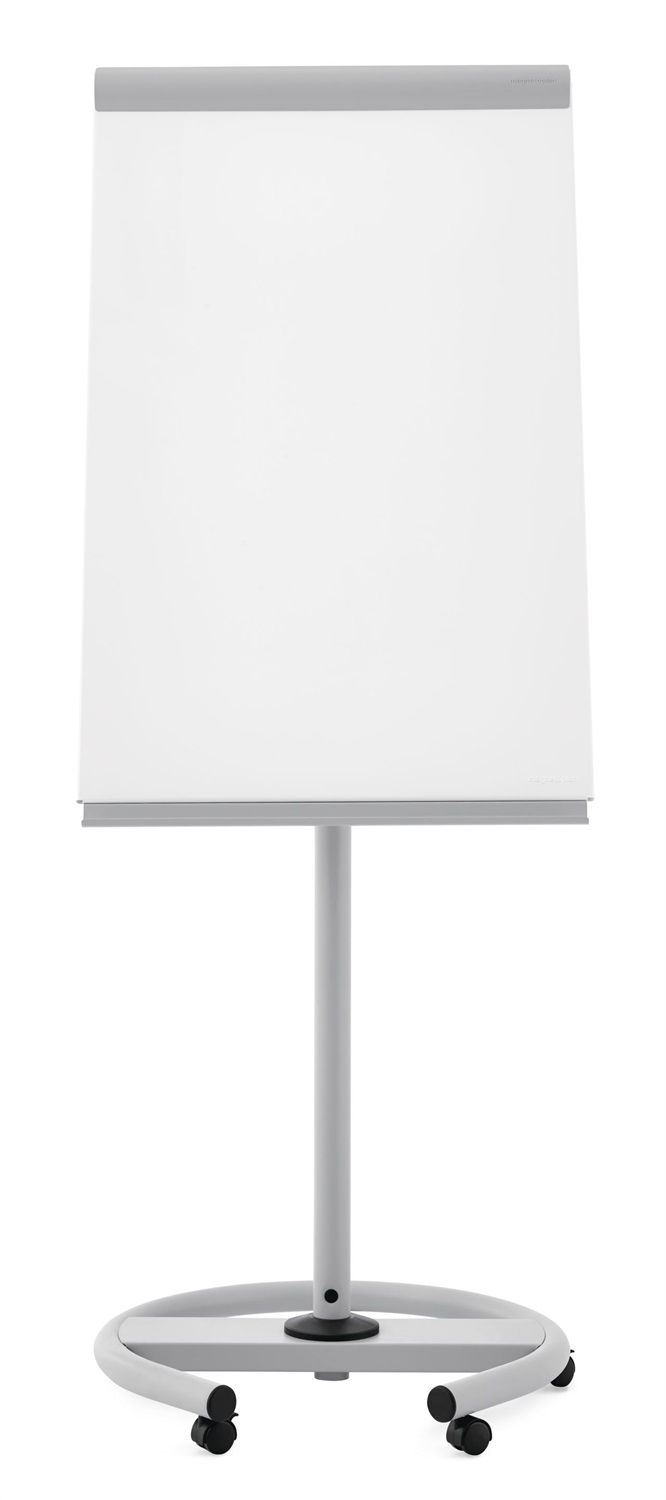 Magnetoplan Supporto per Presentazioni Regolabile 70 x 100 cm con Superficie di Scrittura 68 x 98 cm e Stabilità in Metallo