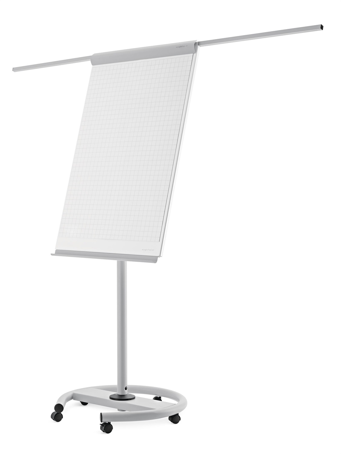 Magnetoplan Supporto per Presentazioni Regolabile 70 x 100 cm con Superficie di Scrittura 68 x 98 cm e Stabilità in Metallo