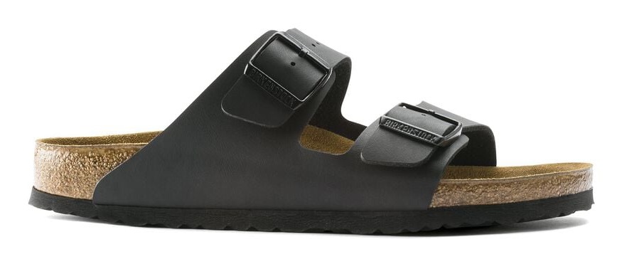 Birkenstock Arizona Sandali Unisex Nero - Tomaia in Birko-Flor, Sottopiede Anatomico, Calzata Stretta