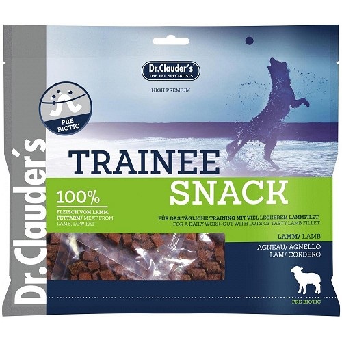Dr. Clauder's Cubetti di Agnello per Cani - Snack Sano e Gustoso 500 g, Ideali per Addestramento e Digestione