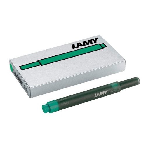 Lamy T10 Cartucce di Ricambio Verde - Confezione da 5 Pezzi