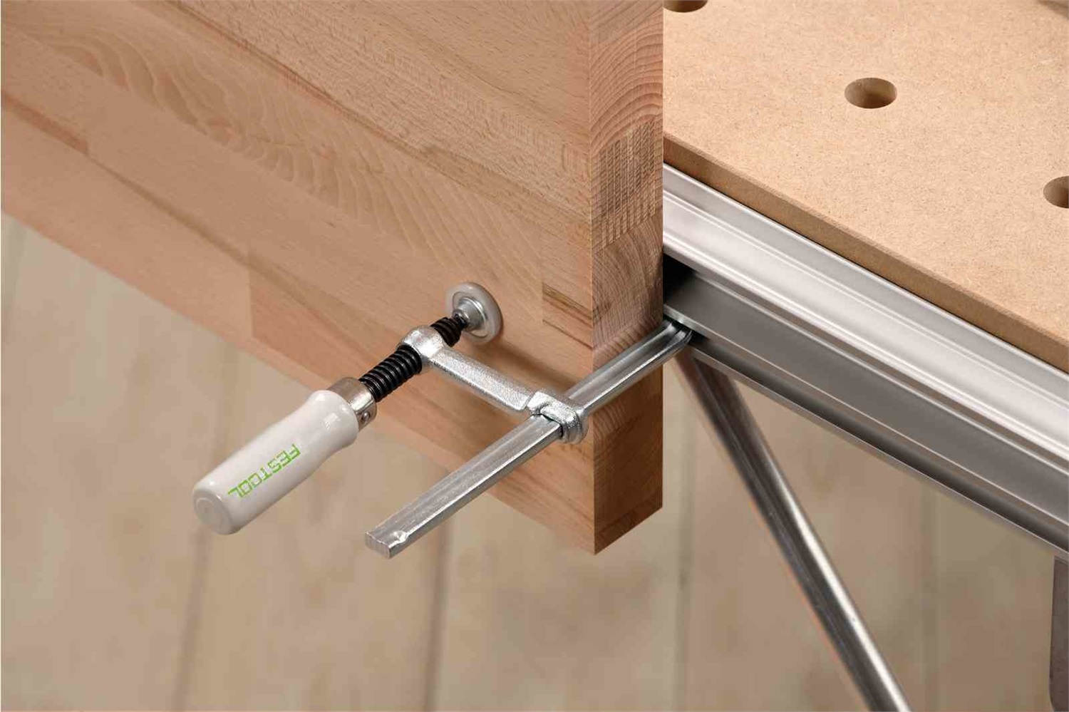 Festool Morsetto a vite FSZ 120 - Apertura alare 120 mm, Set da 2 pezzi