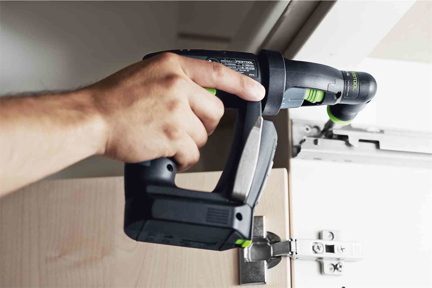 Festool Attacco Angolare XS-AS - Adattatore Compatto per Foratura e Avvitatura in Spazi Ristretti